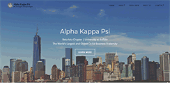 Desktop Screenshot of akpsiub.org